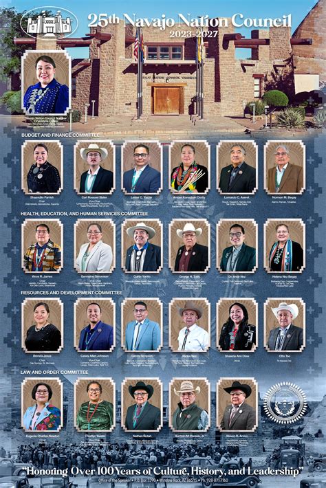 25th navajo nation council.